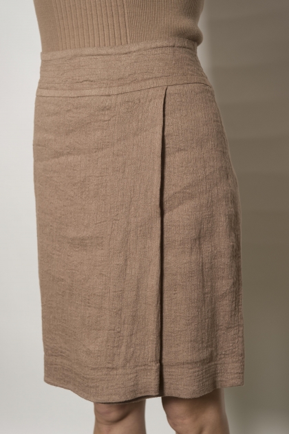 75% linen 25% cotton skirt