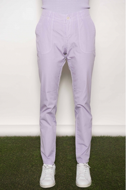  100% cotton poplin trousers