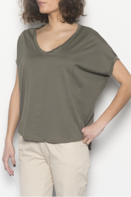 Soft 100% Cotton "Jersey Feather" T-shirt