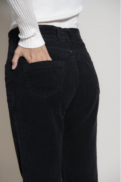 Pantalon en velours grosses côtes 100% coton