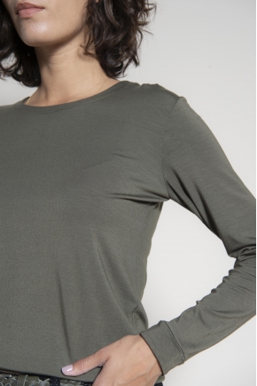 Jersey t-shirt 96% viscose 4% elastane