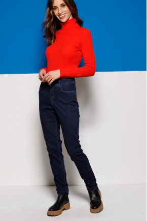 Pantalon 83% coton 17% elastomultiester