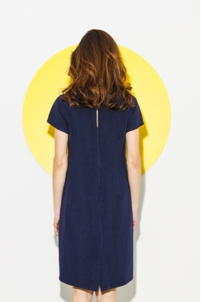 Robe 50% Lin 50% Viscose