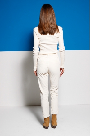 Trousers 80% cotton 18% polyamide 2% elastane