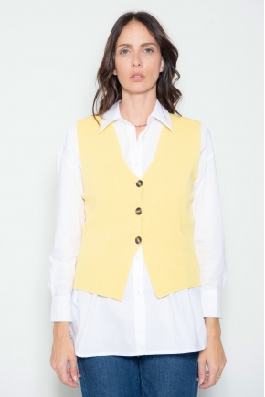 Vest 50% viscose 27% polyester 23% polyamide