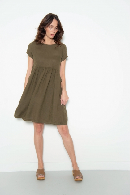 Dress 100% linen