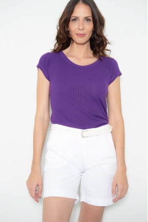 T-shirt 85% viscose 15% silk