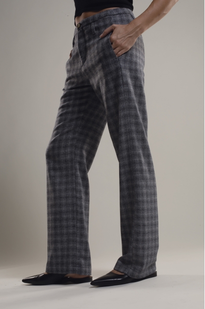 Flare pants 50% wool 40% polyester 10% polyamide