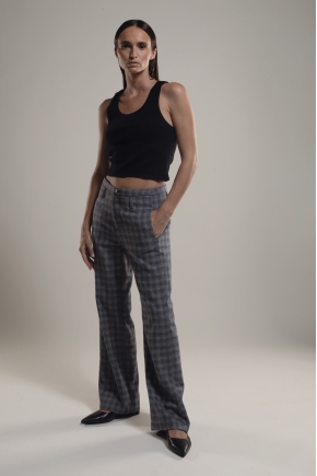 Flare pants 50% wool 40% polyester 10% polyamide