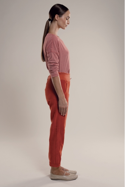 Pantalon jogging en velours 100% coton