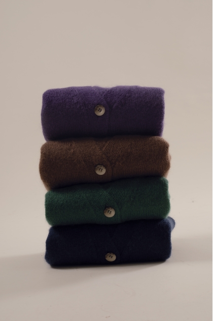 Vest 50% superkid mohair 32% polyamide 18% extrafine merino wool