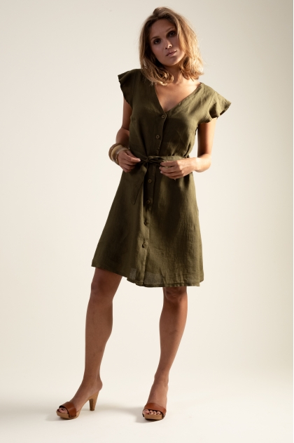 Dress 100% linen