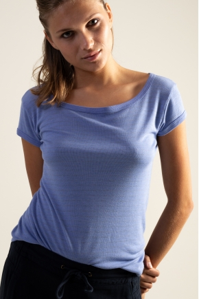T-shirt 85% viscose 15% silk