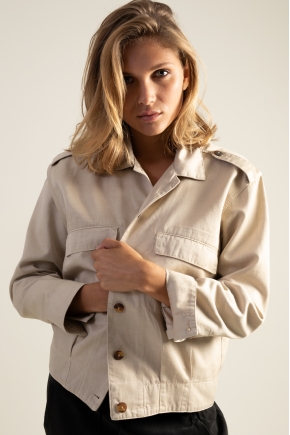 Jacket 80% cotton 20% linen