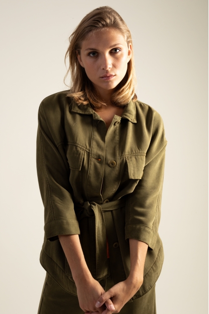 Safari jacket 100% tencel 