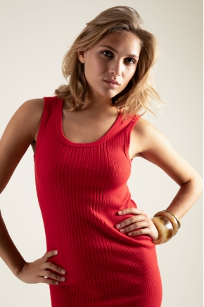 Robe 100% coton
