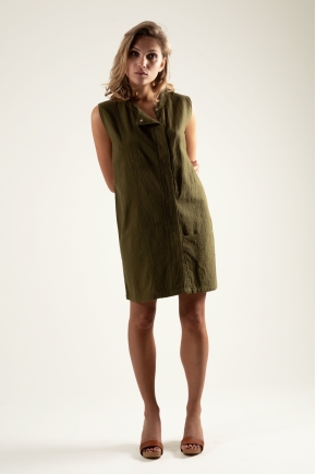 Dress fine slubbed 100% cotton
