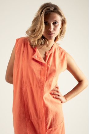 Dress fine slubbed 100% cotton