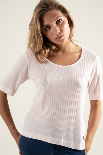 T-shirt 85% viscose 15% silk