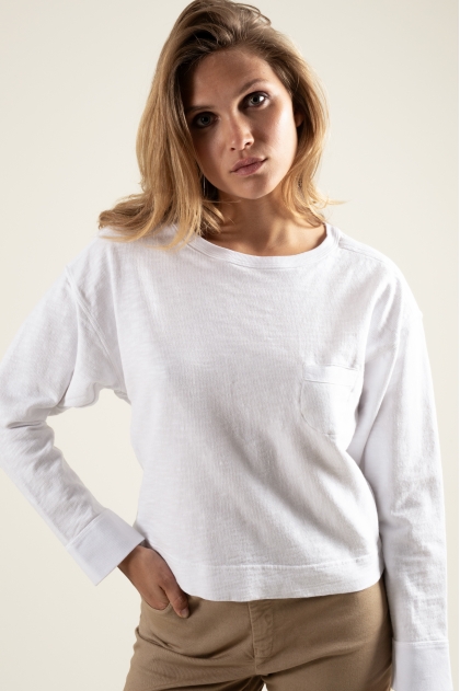 Sweat molleton Flammé 100% coton