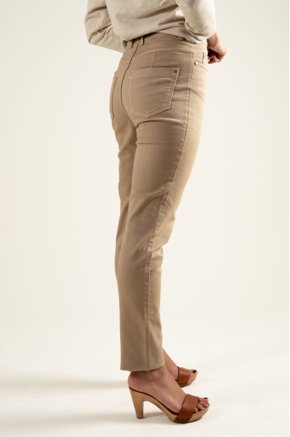 Pantalon sergé stretch 98% coton 2% élasthanne