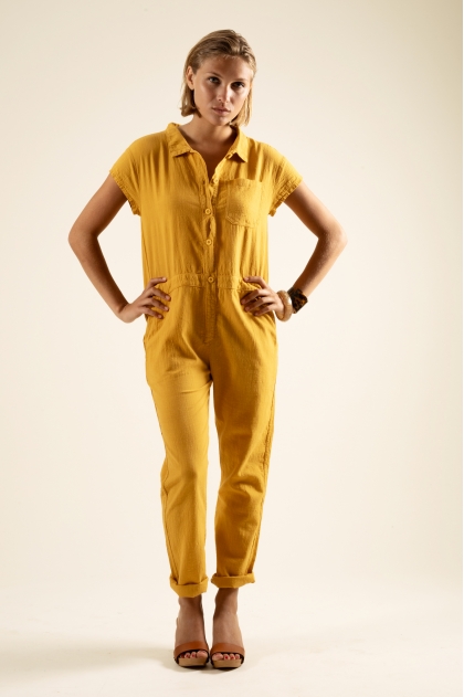 Overall fine slubbed 100% cotton
