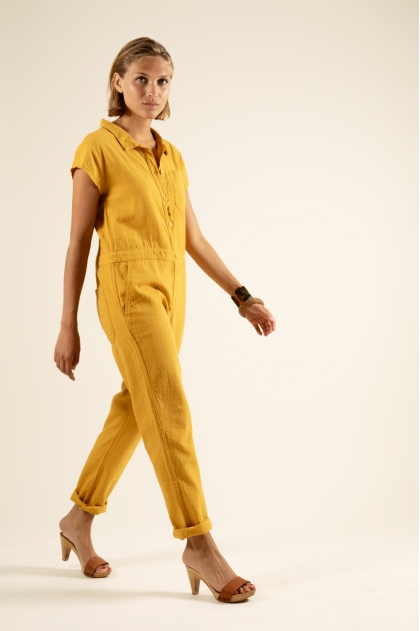 Overall fine slubbed 100% cotton
