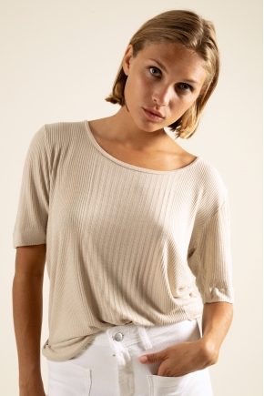 T-shirt 85% viscose 15% silk