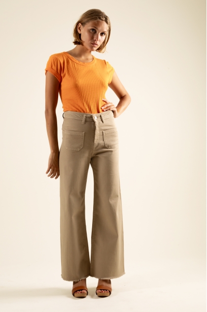 Stretch twill pants 98% cotton 2% elastane