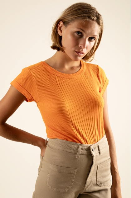 T-shirt 85% viscose 15% silk