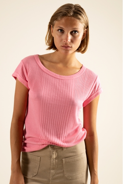 T-shirt 85% viscose 15% silk