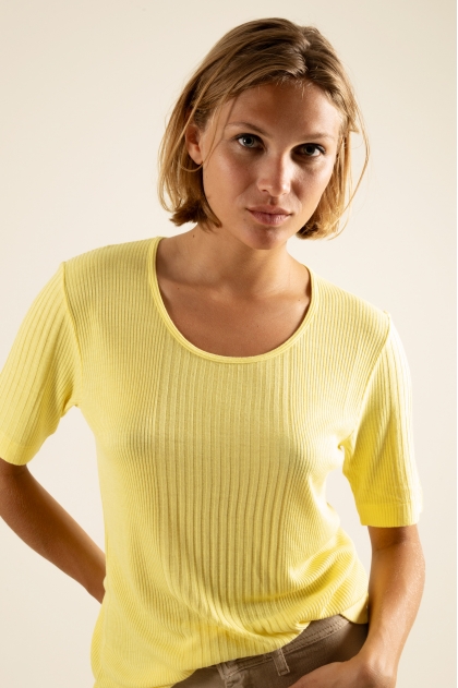 T-shirt 85% viscose 15% silk