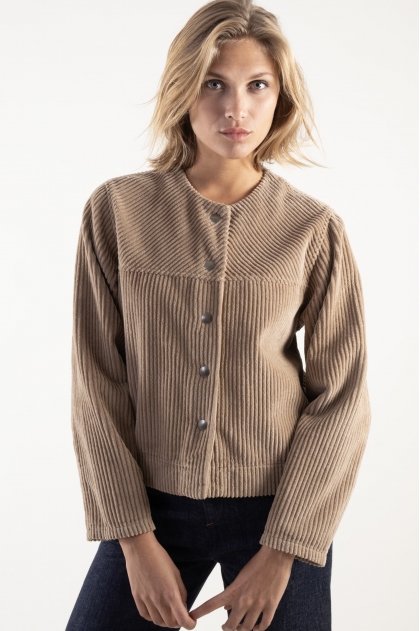 100% cotton corduroy jacket