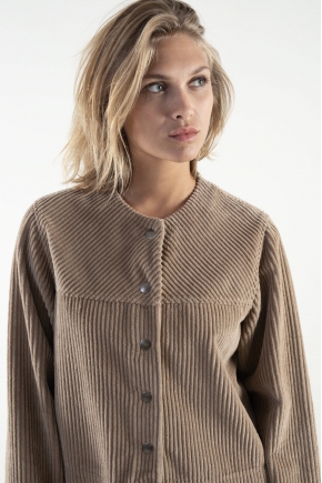 Veste en velours côtelé 100% Coton