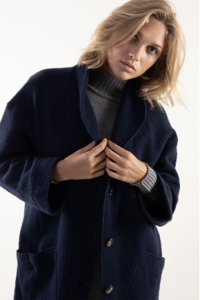Jacket 64% wool 36% cotton