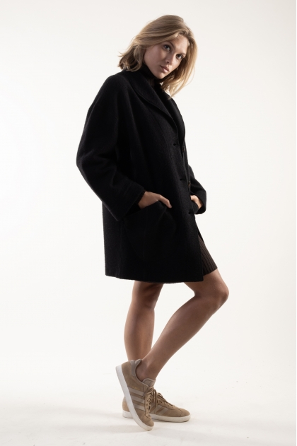 Manteau 64% Laine 36% Coton