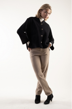 Jacket 64% wool 36% cotton