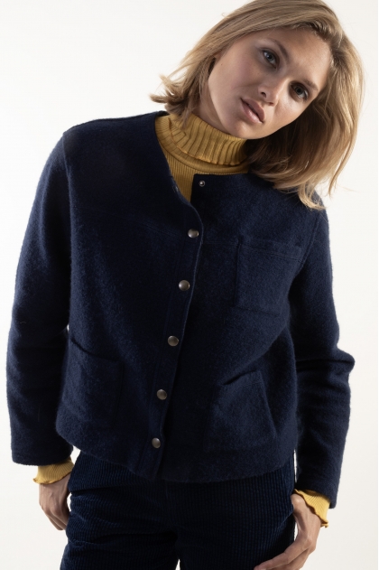Jacket 64% Wool 36% Cotton