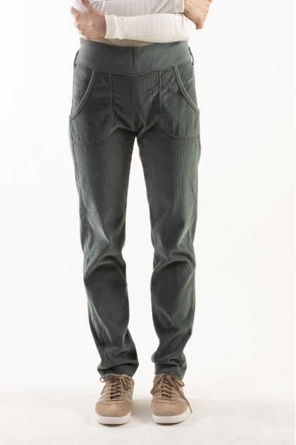 Pantalon jogging en velours