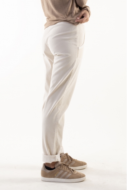 Pantalon jogging en velours