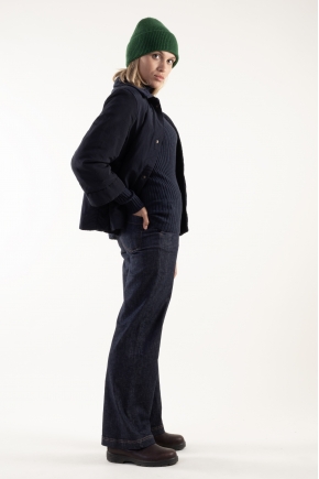 “Nylon” jacket 46% cotton 46% polyamide 8% cashmere