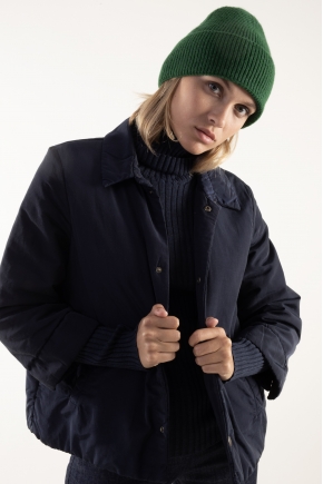 “Nylon” jacket 46% cotton 46% polyamide 8% cashmere
