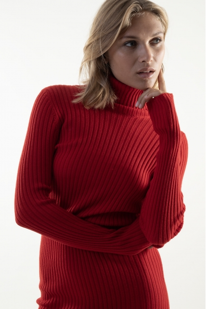 Dress 100% virgin wool 