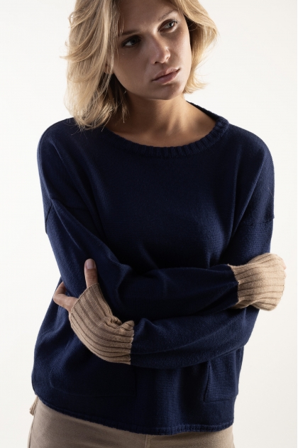 100% Extrafine Wool Jersey Sweater
