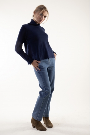100% Extrafine Wool Jersey Sweater
