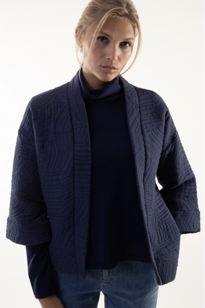 Quilted Kimono 59% Cotton 41% Polyamide