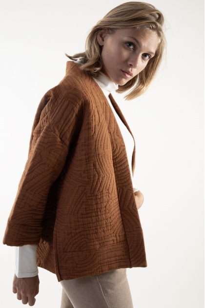 Quilted Kimono 59% Cotton 41% Polyamide