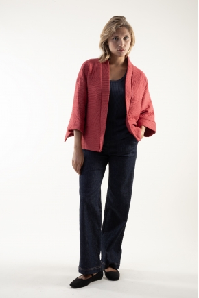 Kimono Matelassé 59% Coton 41% Polyamide