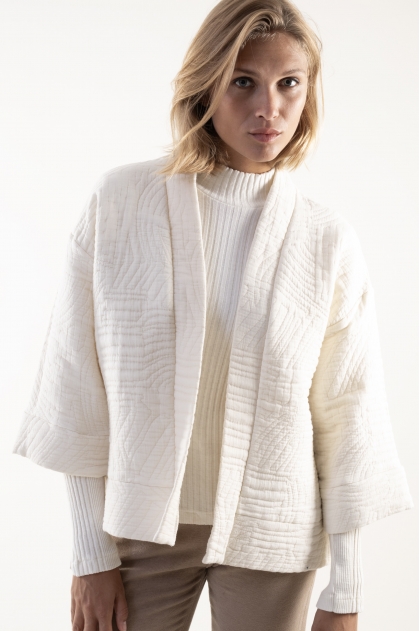 Quilted Kimono 59% Cotton 41% Polyamide