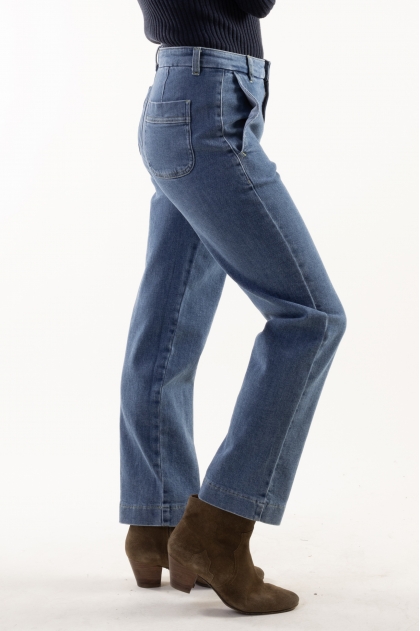 Pantalon Denim 99% Coton 1% Elasthanne